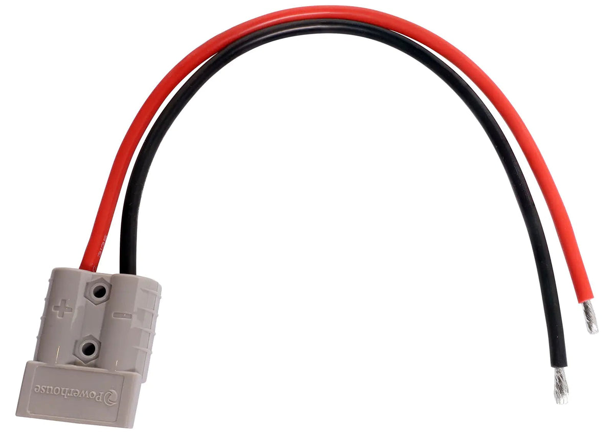 Anderson Lead 300mm To Bare End 50a 8awg M8657