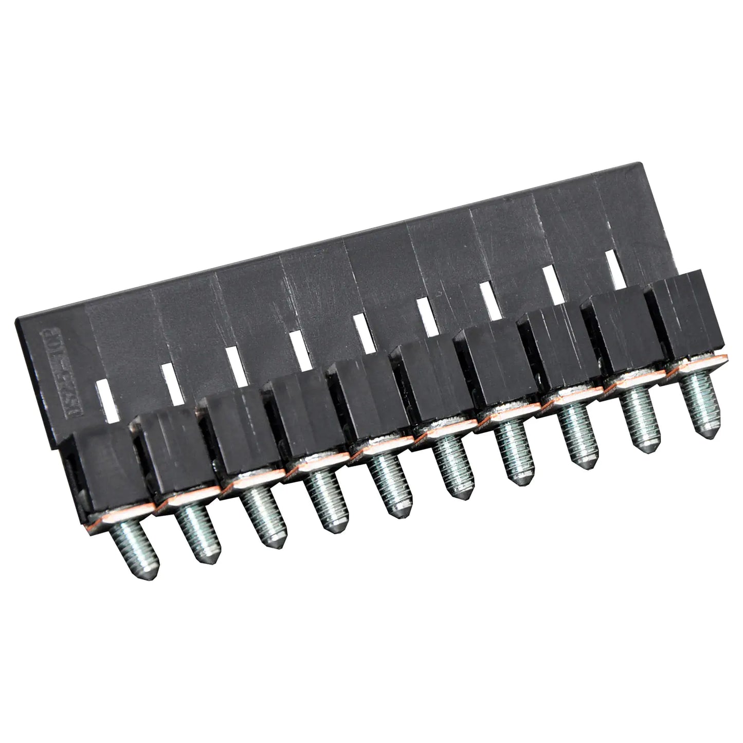 Screw Terminals Shorting Link For 35A DIN Rail Terminals Black P2470