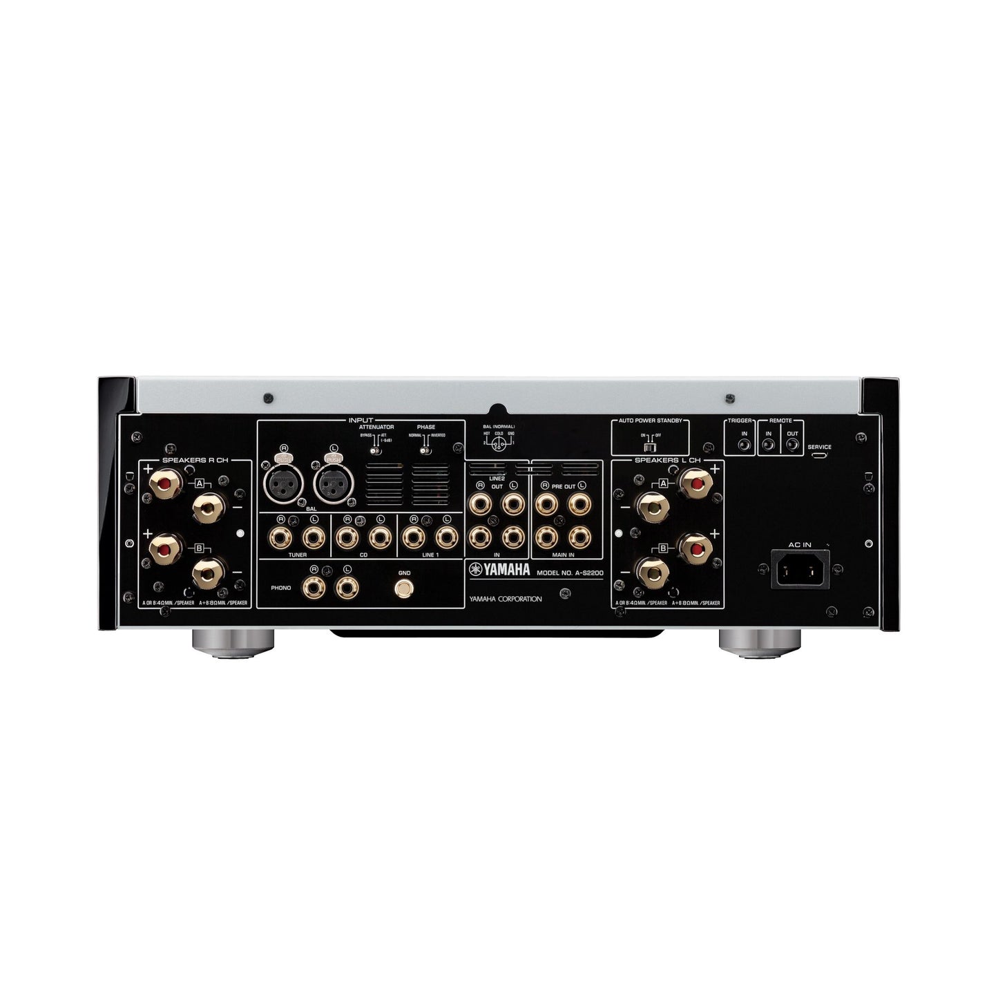 Yamaha A-S2200 Integrated Stereo Amplifier Silver VCU3440