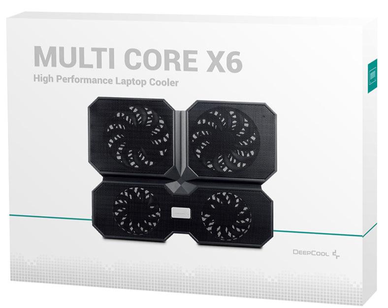 Deepcool Multi Core X6 15.6in Notebook Cooler NAD-MULTICOREX6