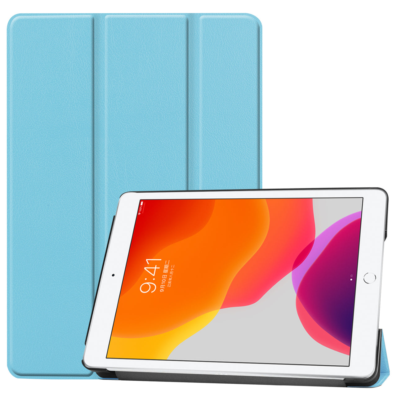 Apple iPad 7/8/9/ 10.2 Smart Leather Case Blue IPD9P3DB