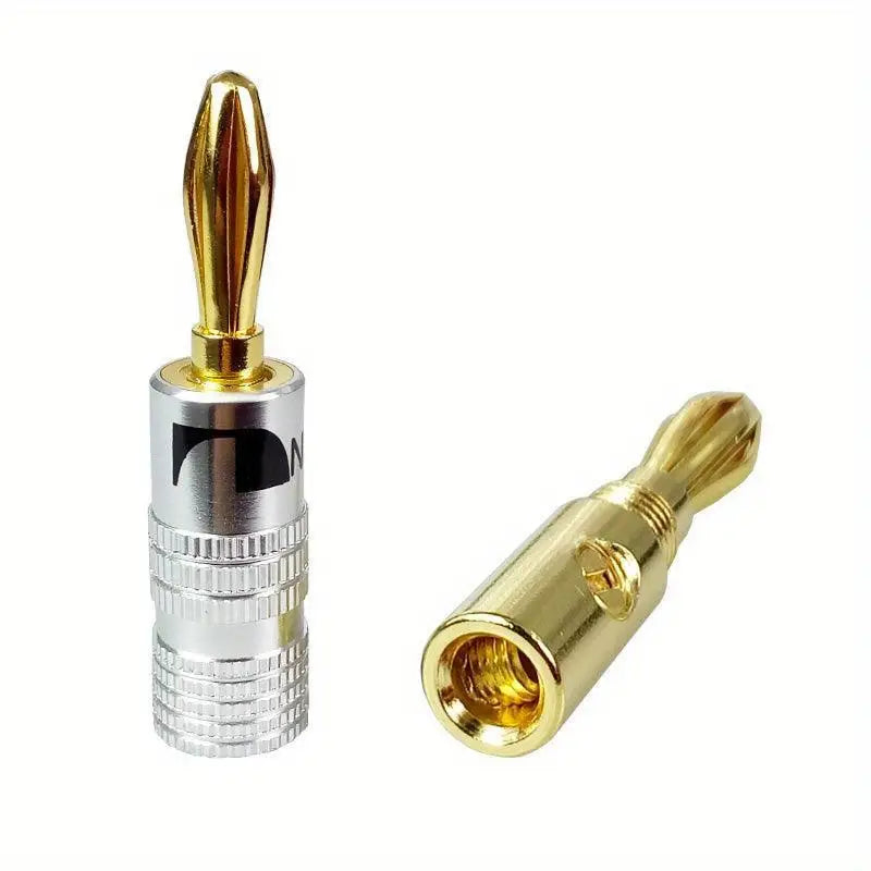 Nakamichi Banana Plug 24k Gold Plated Screw Black LX197063B