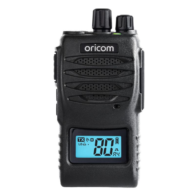 Oricom 5W UHF Handheld Radio Inc Speaker Mic UHF5400BK-SPK