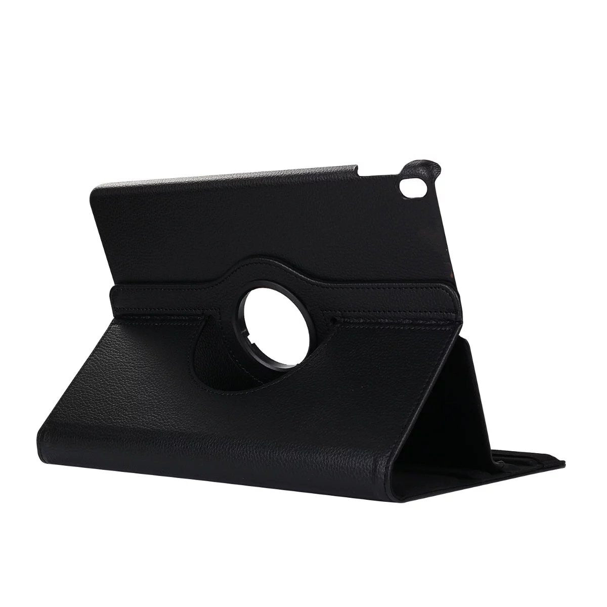 Apple iPad 7/8/9 10.2 360 Rotate Leather Case Black IPD9P2BK