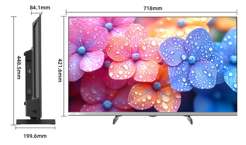 CHIQ 32" 12VDC LED TV Portable Smart Google L32M9P