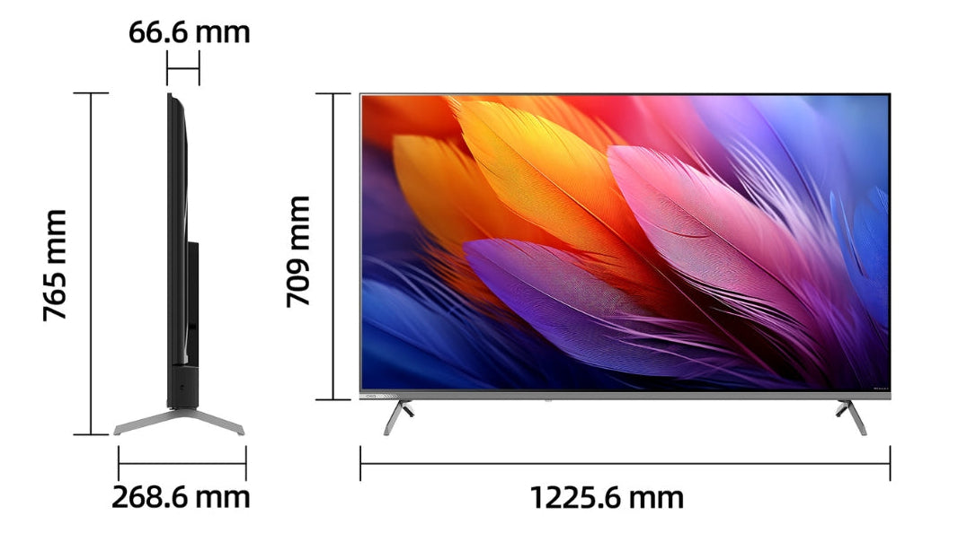 CHIQ 55" QLED Google Smart Tv U55QM10