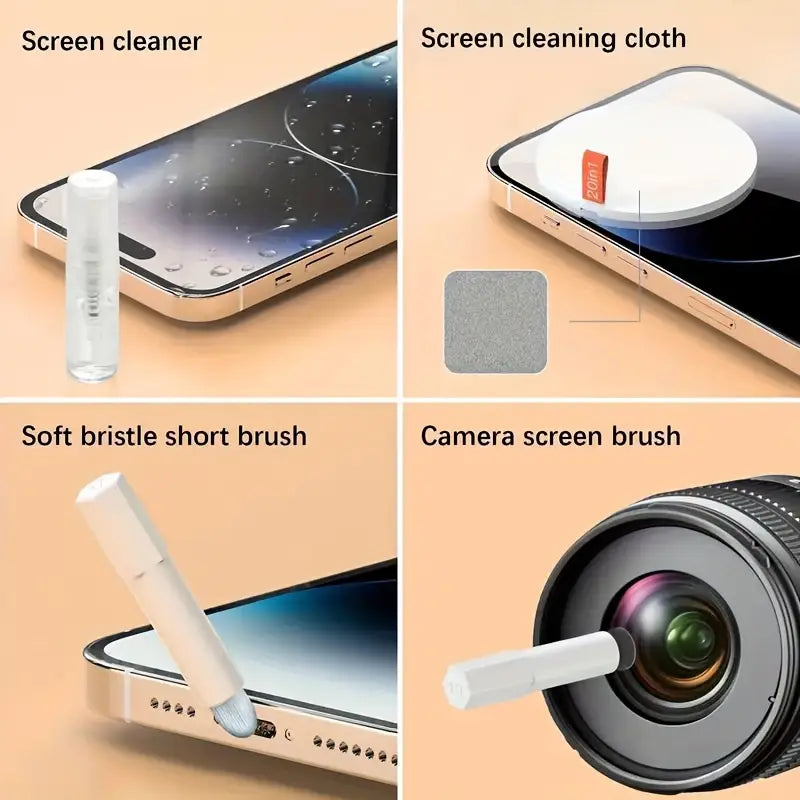 Cleaning Brush Kit 20 In 1 Multi-function MF61668