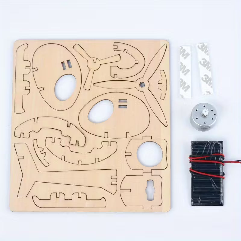 Wooden Kit - 3D Solar Helicopter HR4313478