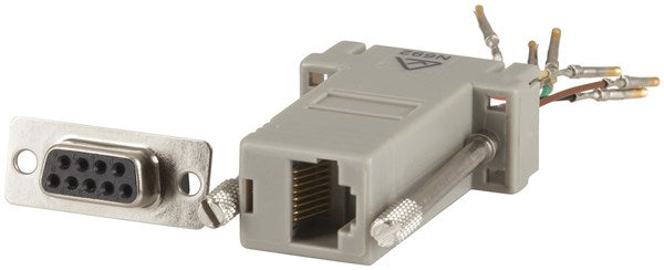 Computer Adaptor D9 Female to RJ45 PA0906