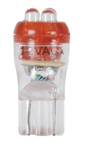 LED Replacement Globe T10 Wedge 4x Red ZD0395