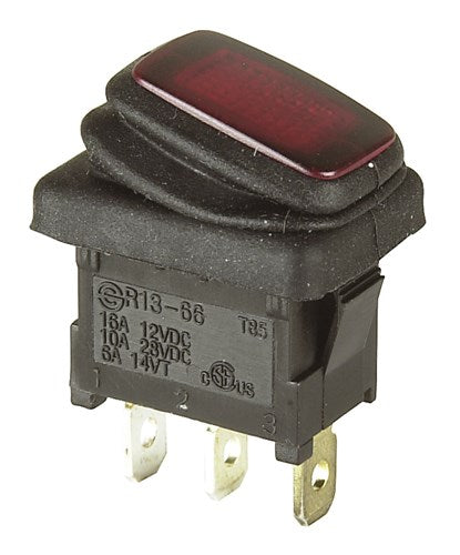 Rocker Switch SPST 16a 12v Ip65 SK0969