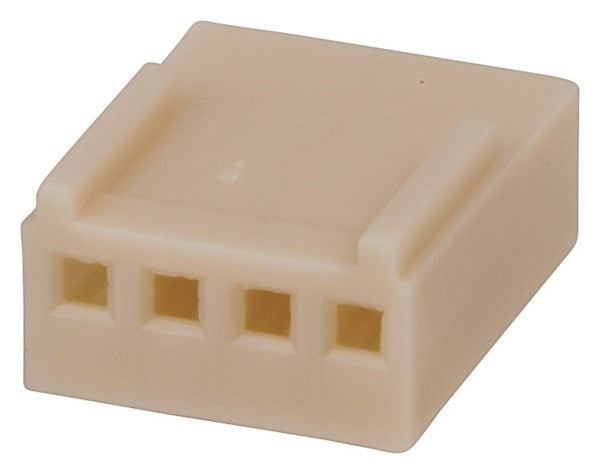 Header Socket 4 Pin 0.1in Header with Crimp Pins - 2.54mm Pitch HM3404