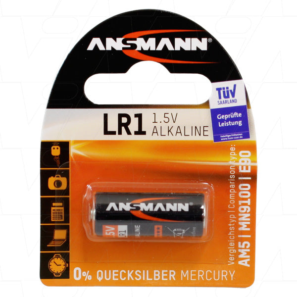 Battery N Size 1.5v Alkaline LR1-BP1(A)
