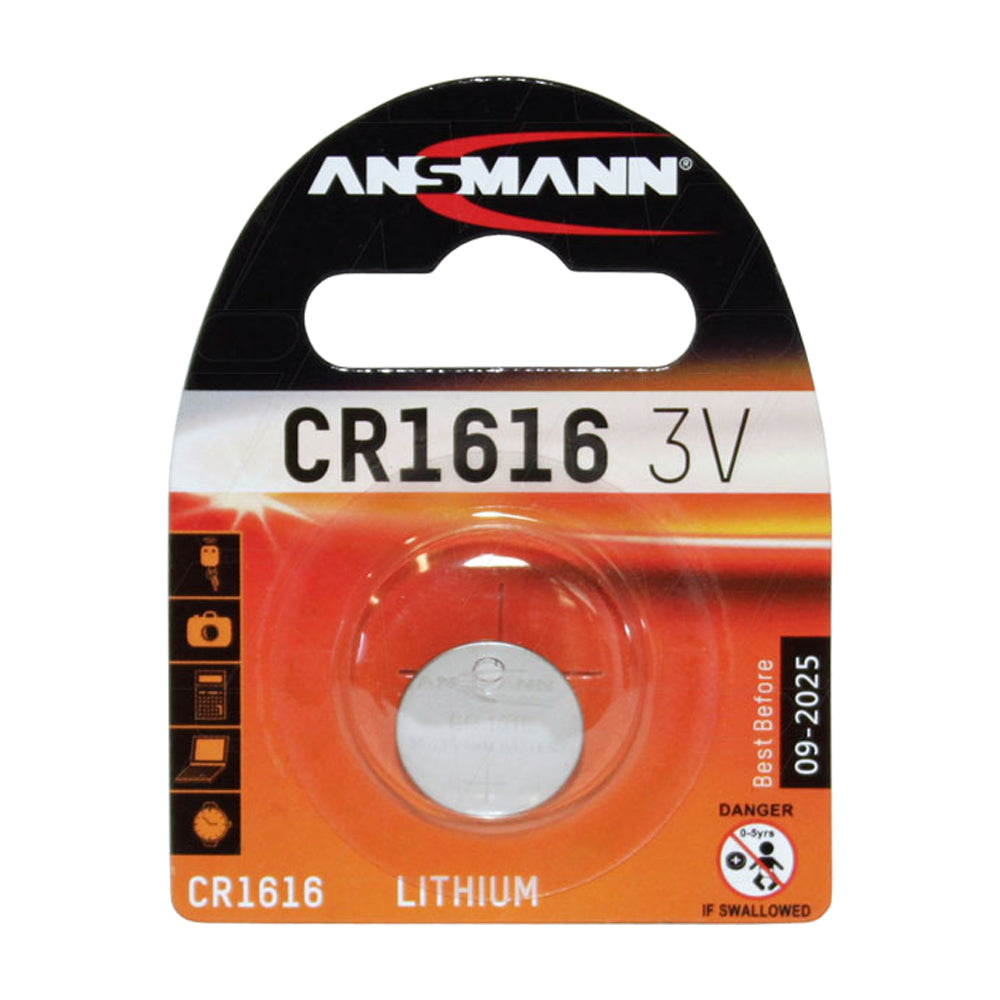 Button Cell Batteries Cr1616 3V Li Battery CR1616-BP1(A)