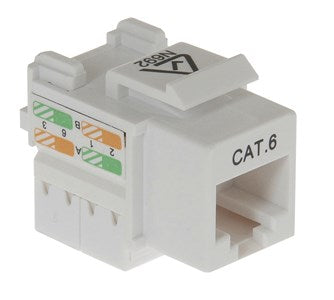 Skt Rj45 Cat6 Keystone White Yn8033