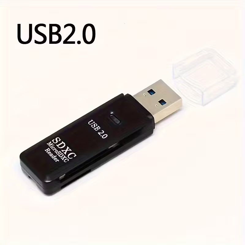 Card Reader 2-in-1 Sd Card Reader To USB 2 Adapter. SD/MSD VD28725