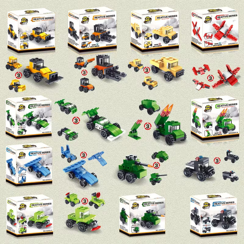 Building Blocks Assorted Vehicle KW5139583