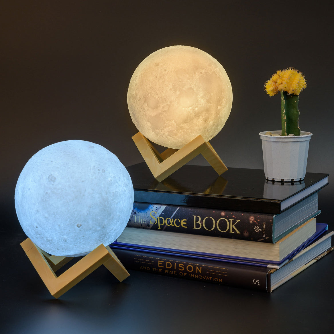 HEEBIE JEEBIES Moon | Lunar Night Light HJ-1410