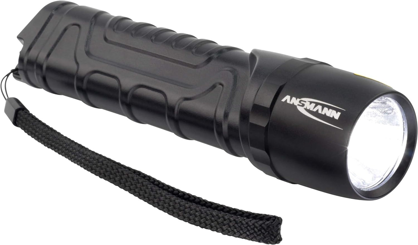 Ansmann M900P LED Torch 930 lm, 174 mm Black 1600-0162