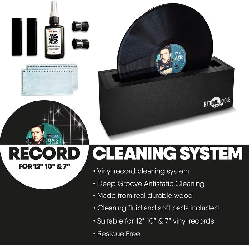 Retro Musique Vinyl Cleaning System KXRM01