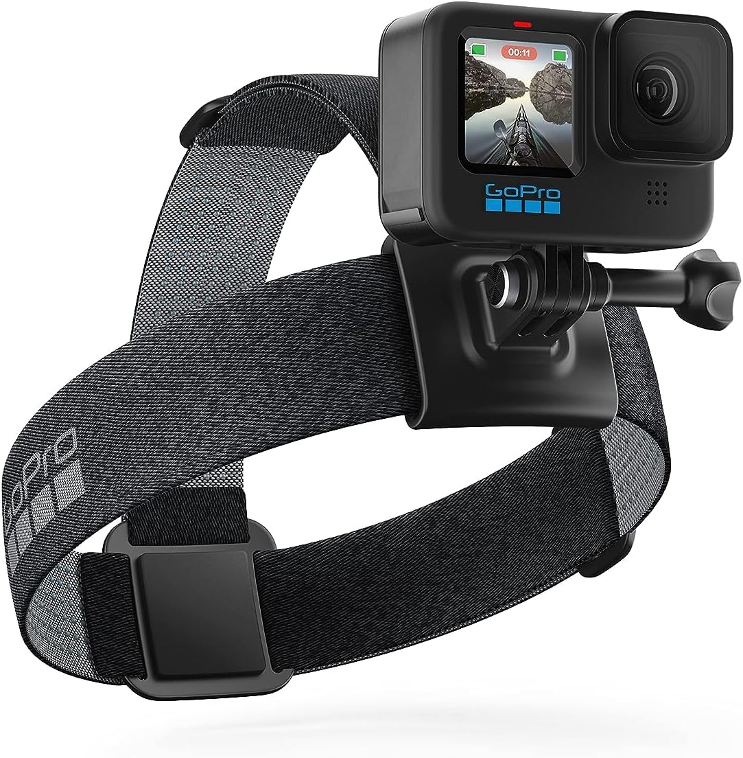 GOPRO Head Strap 2.0 & Camera Clip Mount ACHOM-002