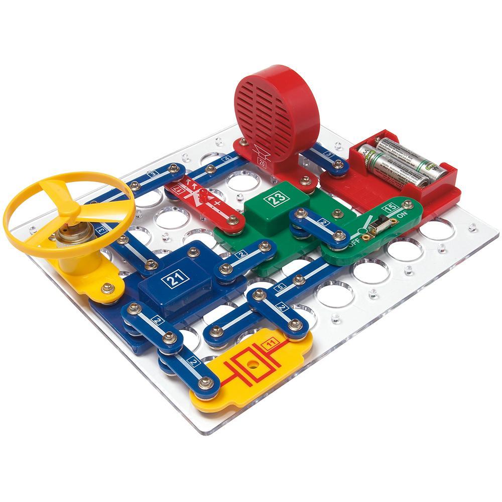 HEEBIE JEEBIES Clip Circuit Advanced Lab 180 Electronic Experiments Kit HJ-0180
