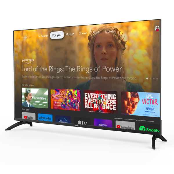 CHiQ 43 Inch LED 4K UHD Google TV U43G7PG