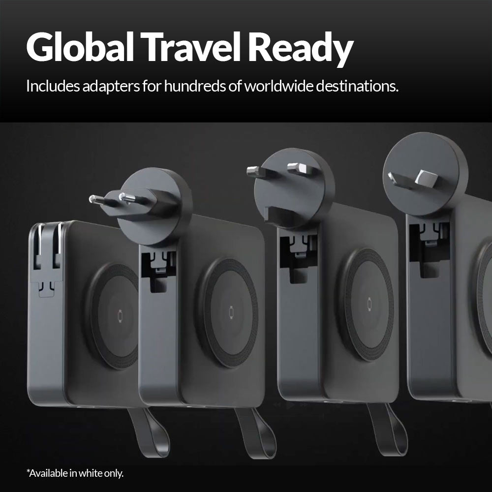 Travel USB 20W PD Charger And Wireless Power Bank A0319A