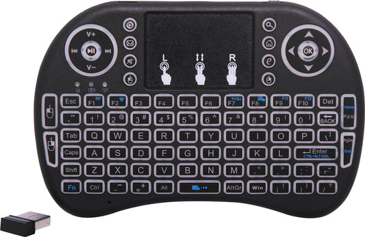 Keyboard & Mouse 2.4GHz Wireless Media Centre Keyboard With Trackpad A0981
