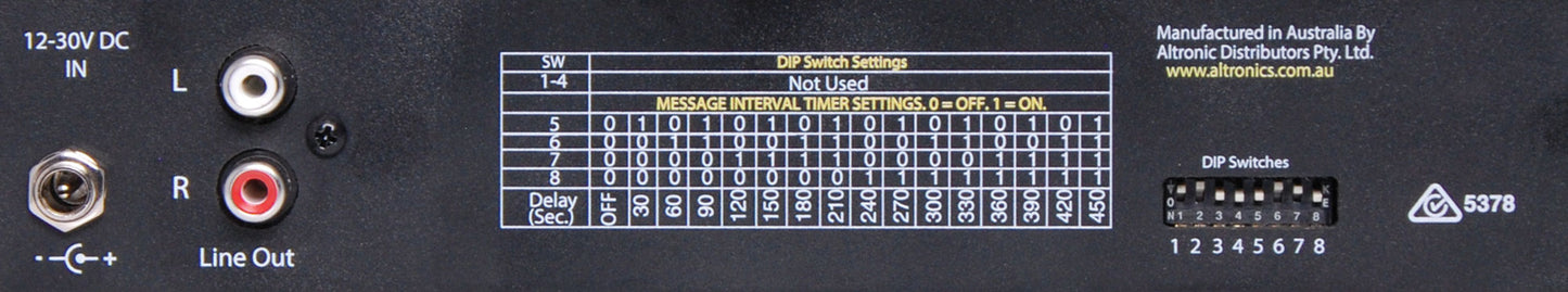 Audio Message Players MP3/SD Random Message Player A1745