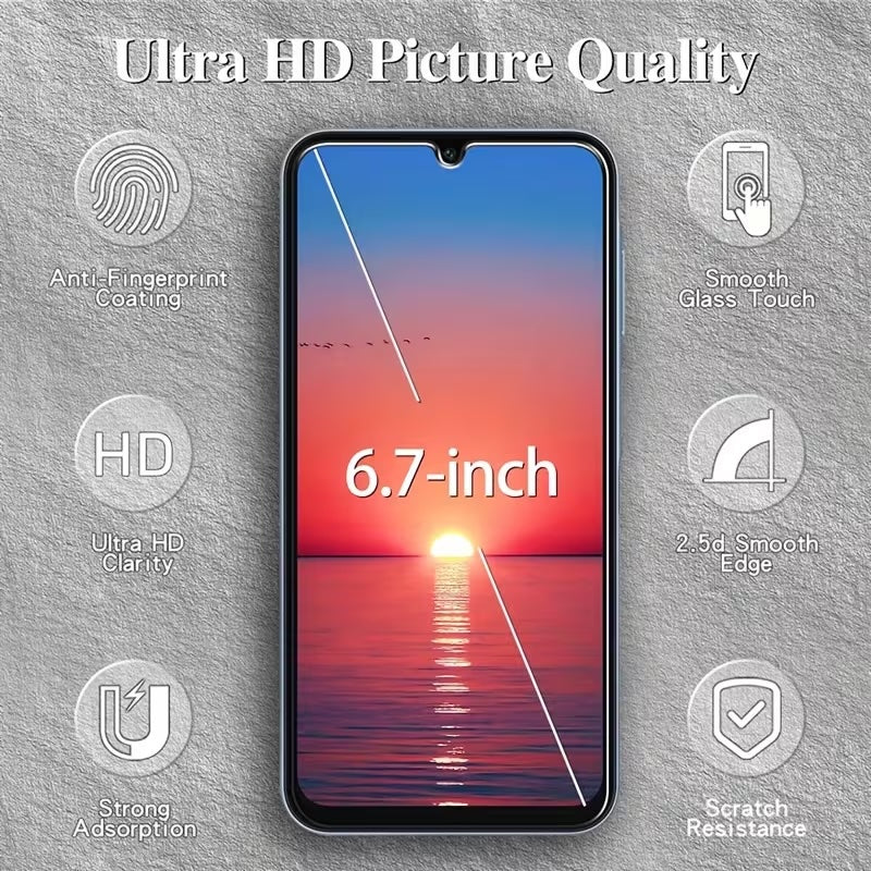 Samsung A17/A16 3pk Tempglass 9H Screen Protector WR6435859/A17