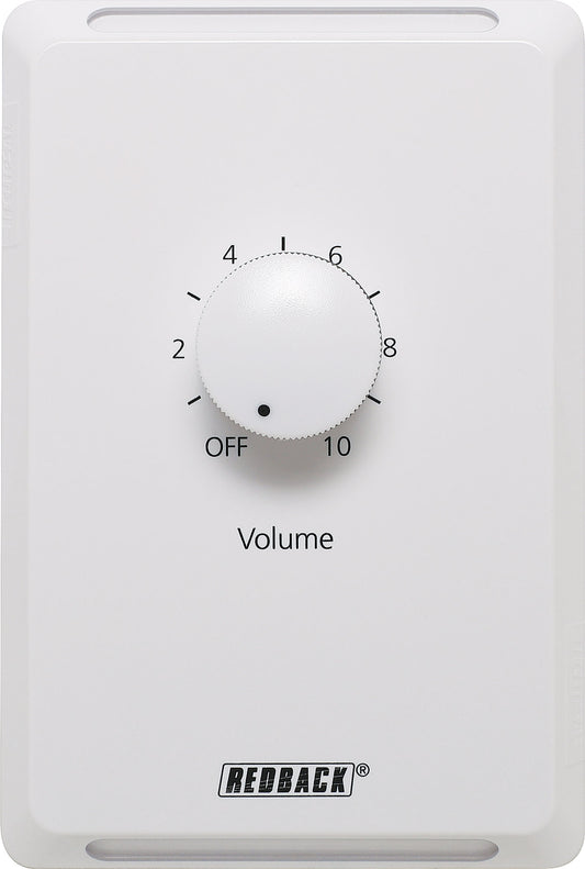 Volume Control 40W 100V Line Clipsal Pro - Vertical White A2236