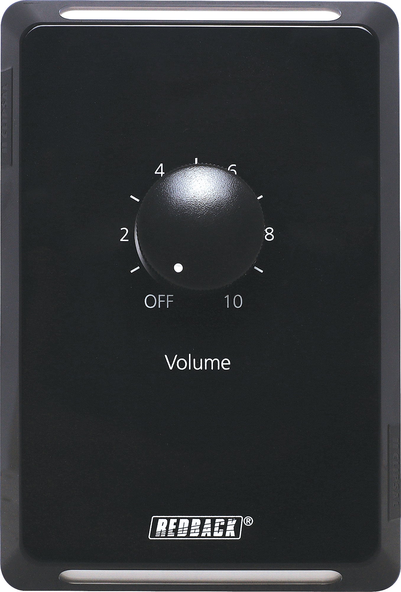 Volume Control 40W 100V Line Clipsal Pro - Vertical Black A2237