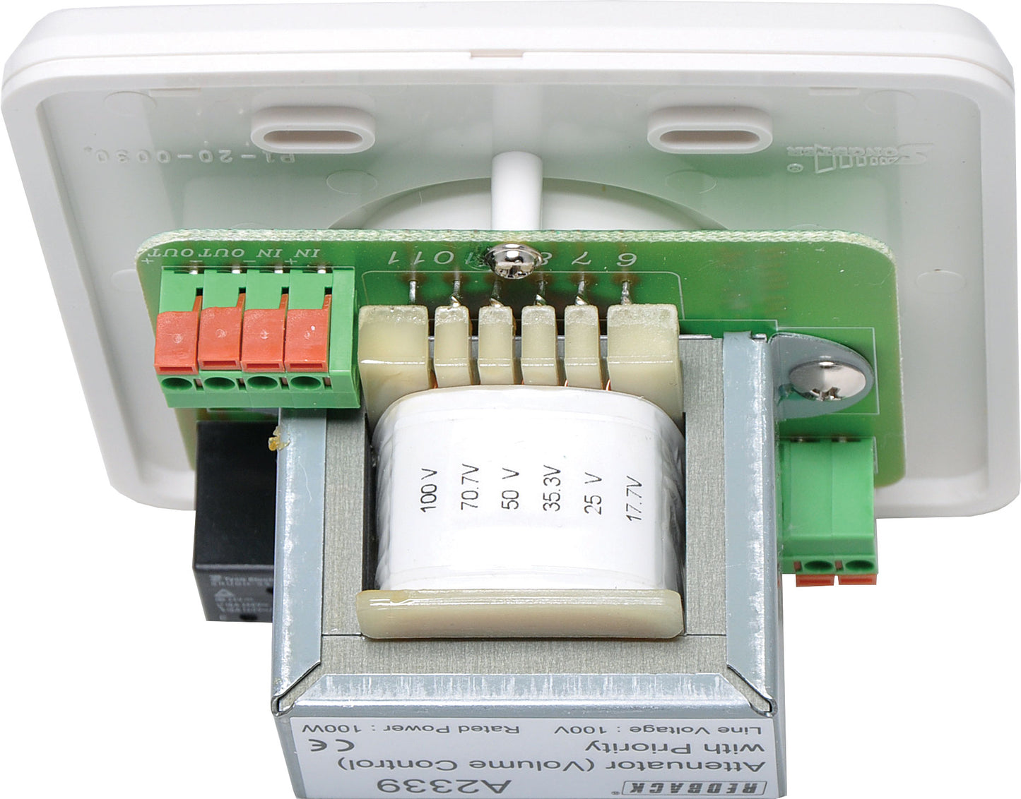 Attenuator Volume Control 100W 100V Line With Relay A2339