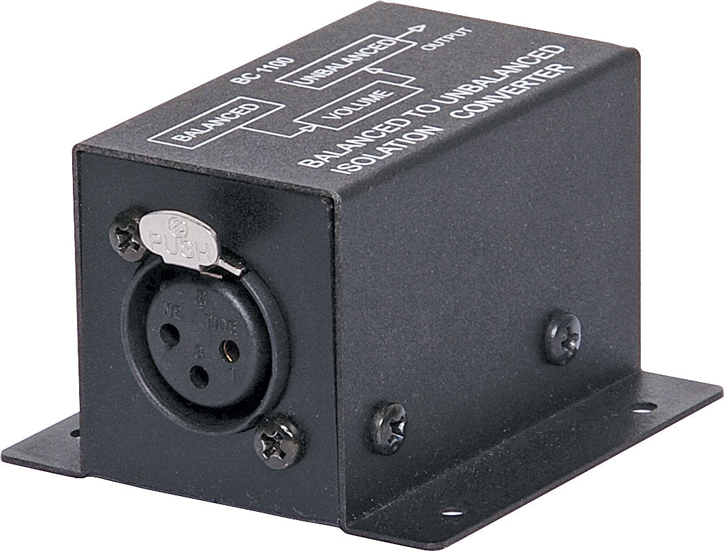 Signal Processors Balanced To Unbalanced Converter XLR-RCA A2513