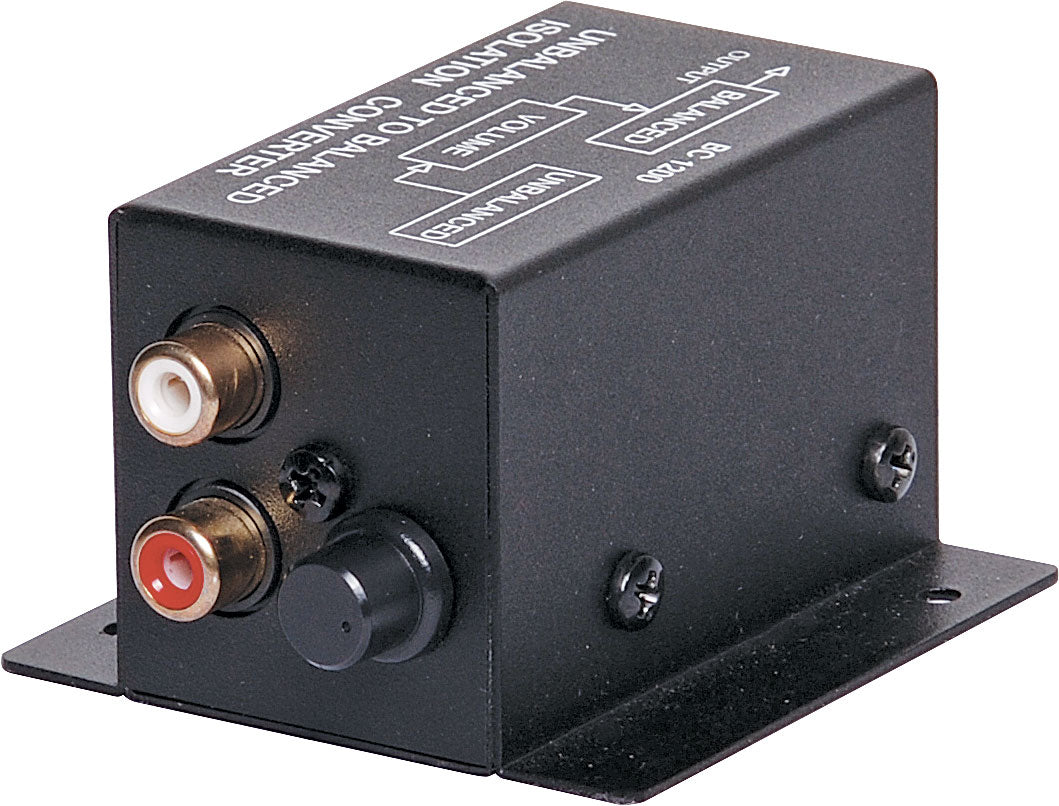 Signal Processor Unbalanced to Balanced Converter RCA-XLR A2514
