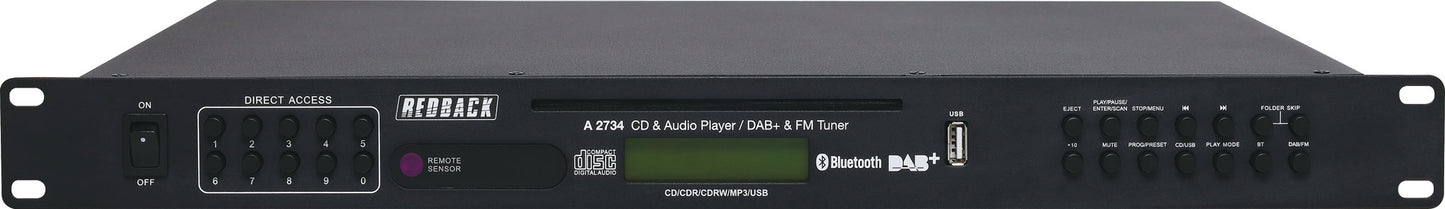 CD Players Bluetooth CD & Audio Player/DAB+ & FM Tuner A2734