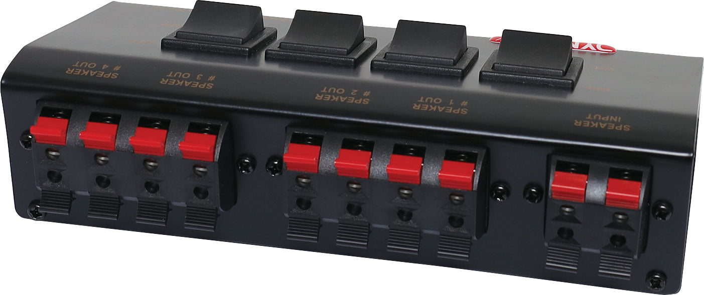 Switchers & Distributors 4 Way Switch Box Speaker A3026A