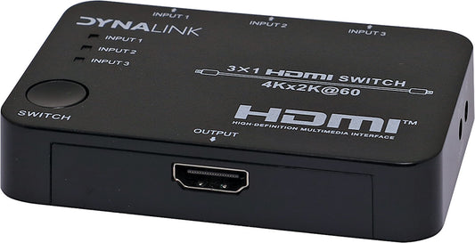 HDMI Switchers 3 Way HDMI 4K Switcher With Remote Control A3087C