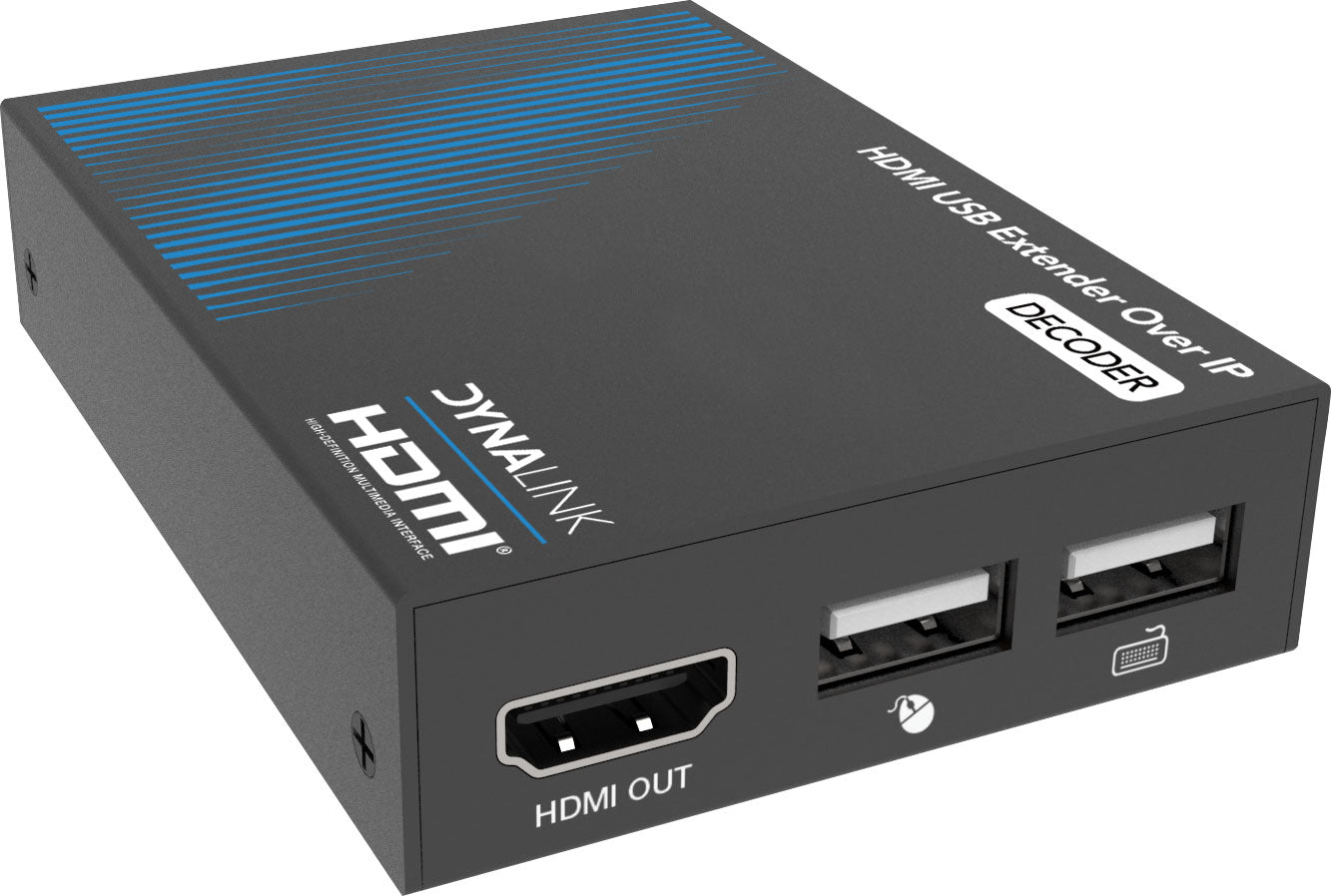 AV Repeaters & Extenders HDMI USB KVM Over IP Extender - Decoder A3111