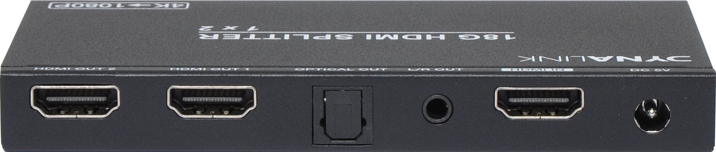 HDMI Splitter 1x2 HDMI Splitter With Downscaler & Audio Extractor A3112