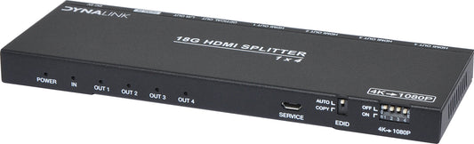 HDMI Splitter 1x4 HDMI Splitter With Downscaler & Audio Extractor A3114