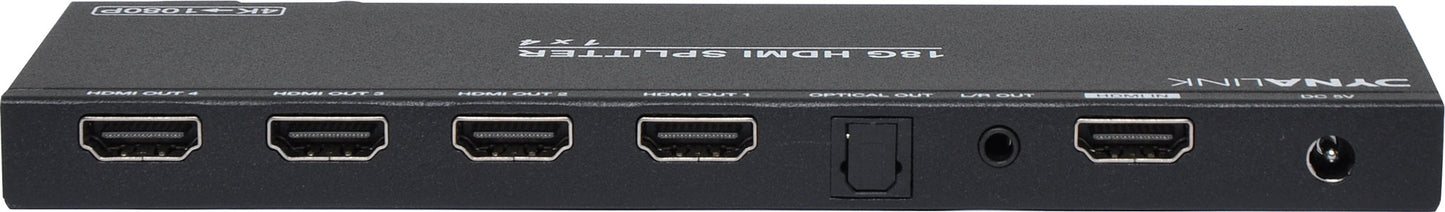 HDMI Splitter 1x4 HDMI Splitter With Downscaler & Audio Extractor A3114