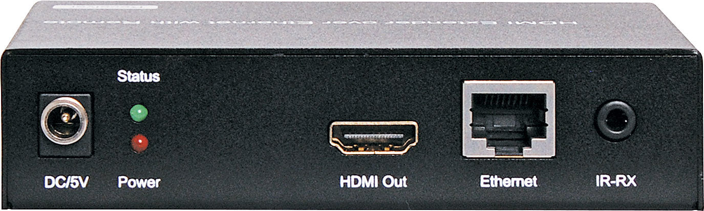 HDMI Over IP UTP Balun Receiver With POE IR And RS232 A3149