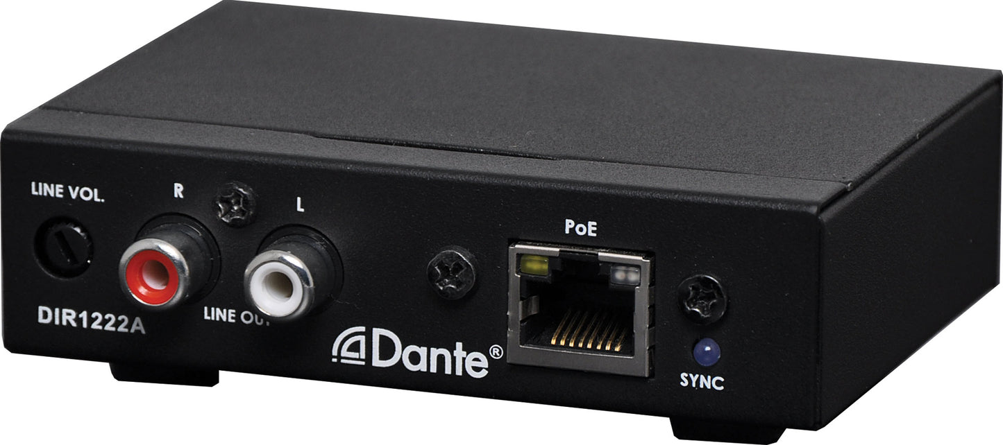 Signal Processors Audio Over IP Dante POE Receiver A3164
