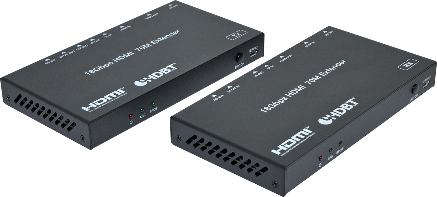 AV Repeaters & Extenders HDMI & Infra-Red+ARC HDBaseT Cat5e/6 Extender UTP Balun A3244B