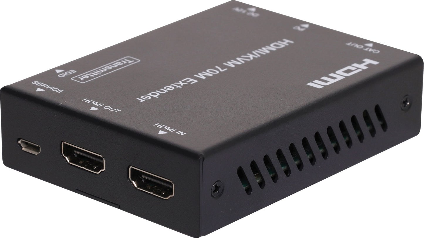 AV Repeaters & Extenders 4K HDMI Extender (70m) With USB KVM A3245
