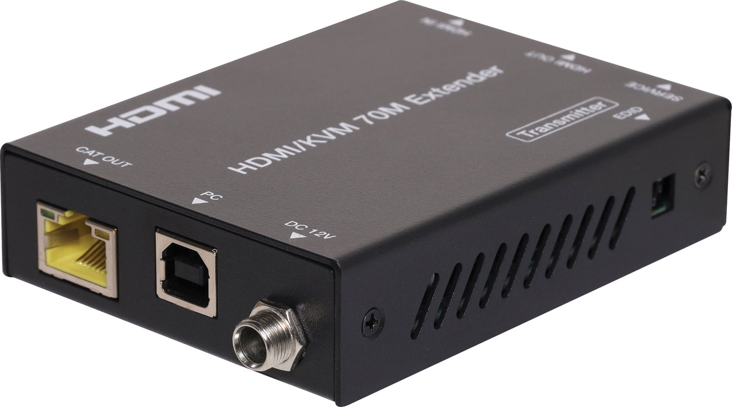 AV Repeaters & Extenders 4K HDMI Extender (70m) With USB KVM A3245