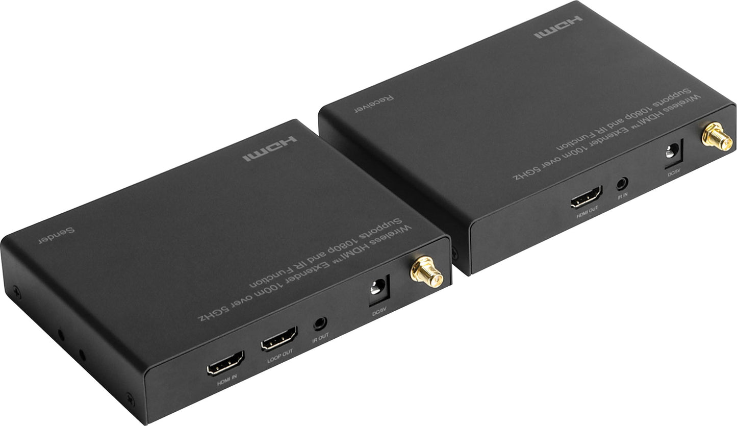 AV Repeaters & Extenders 5GHz Wireless HDMI Extension System A3602