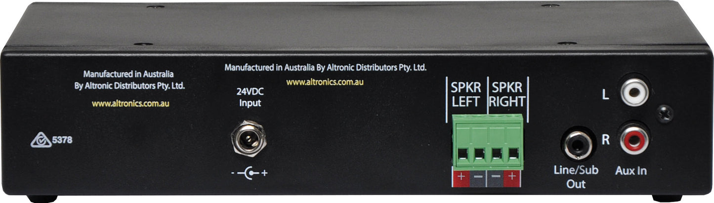 Amplifiers 15W 8 Ohm Stereo Public Address (PA) Amplifier A4116